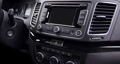 Upgraded in-dash audio source system